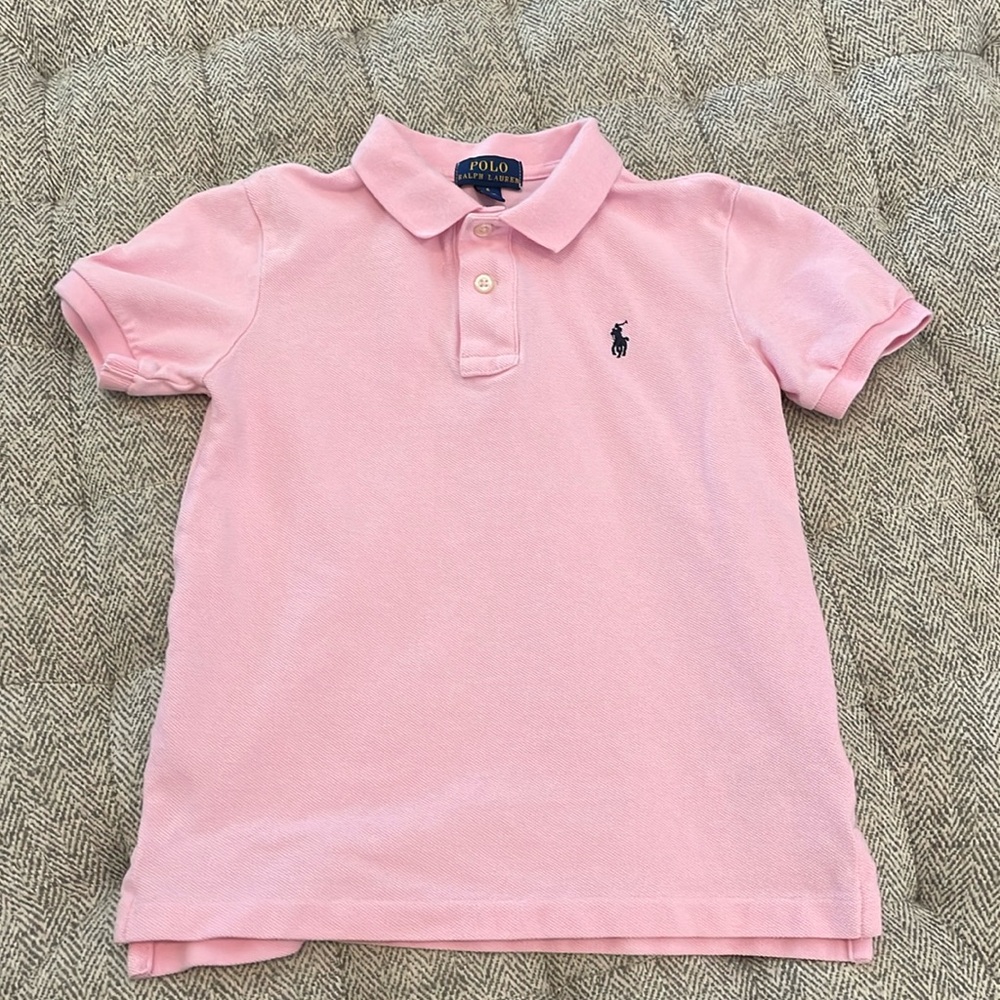 Polo Ralph Lauren pink polo size 6